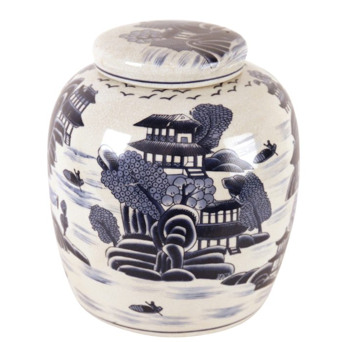 GINGER JAR, BLUE/WHITE, CHI CITIES