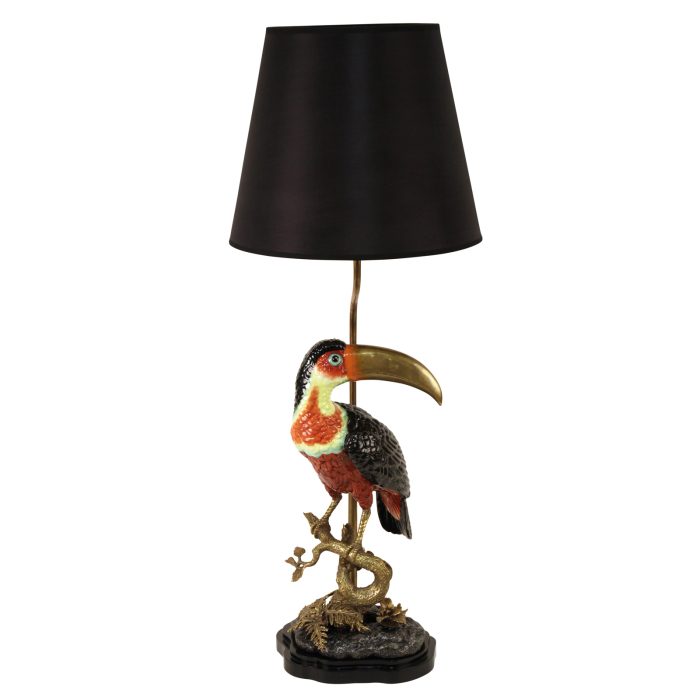 LAMP, TOUCAN, RED BREAST, RIGHT,