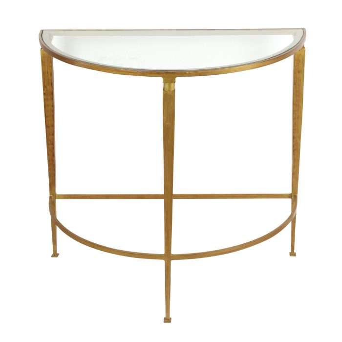 CONSOLE TABLE, HALF MOON SIZE,