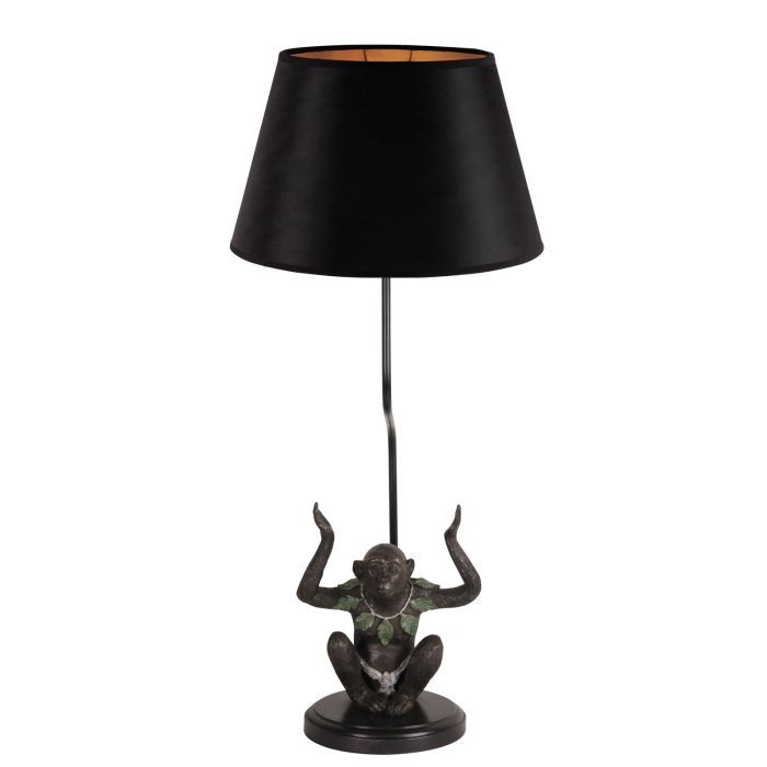 LAMP, MONKEY W/ARMS  OVER