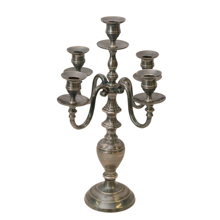 CANDLE HOLDER, 5 ARMS,