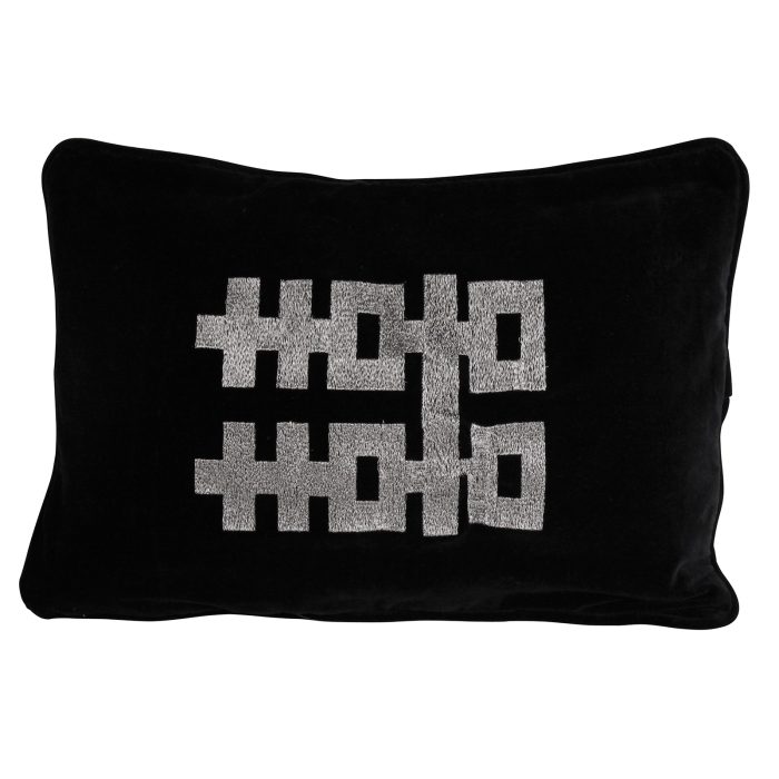 CUSHION COVER,EMBR.  DOUBLE